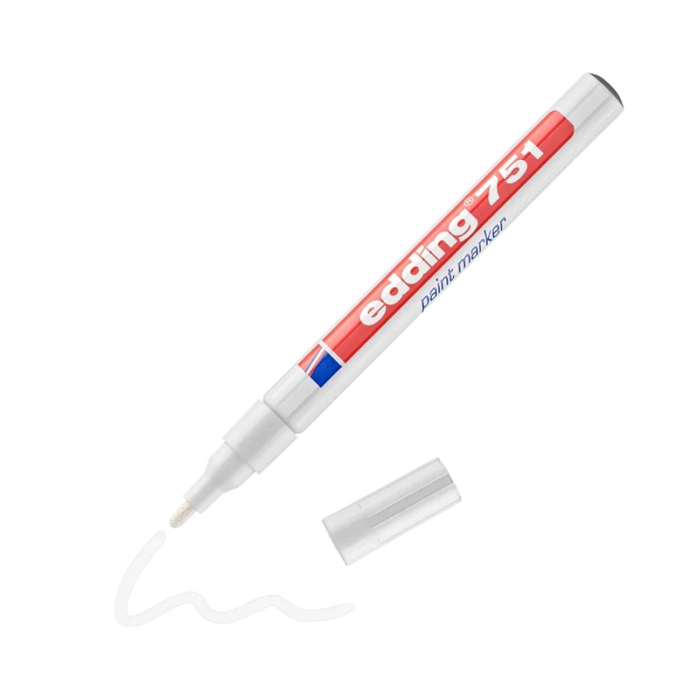 Marker Edding E-751 750 White